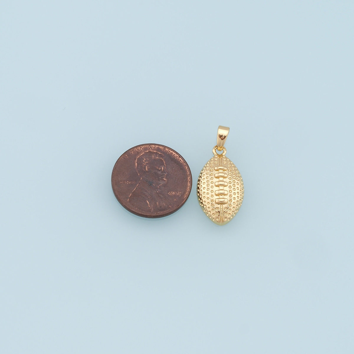 18K Gold Filled Charm Pendant for Jewelry Making