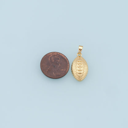 18K Gold Filled Charm Pendant for Jewelry Making