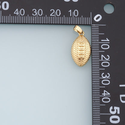 18K Gold Filled Charm Pendant for Jewelry Making