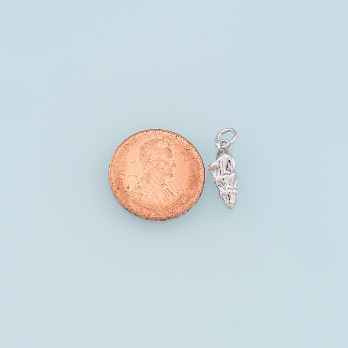 18K Gold Filled Shell Charm Pendant for Jewelry Making