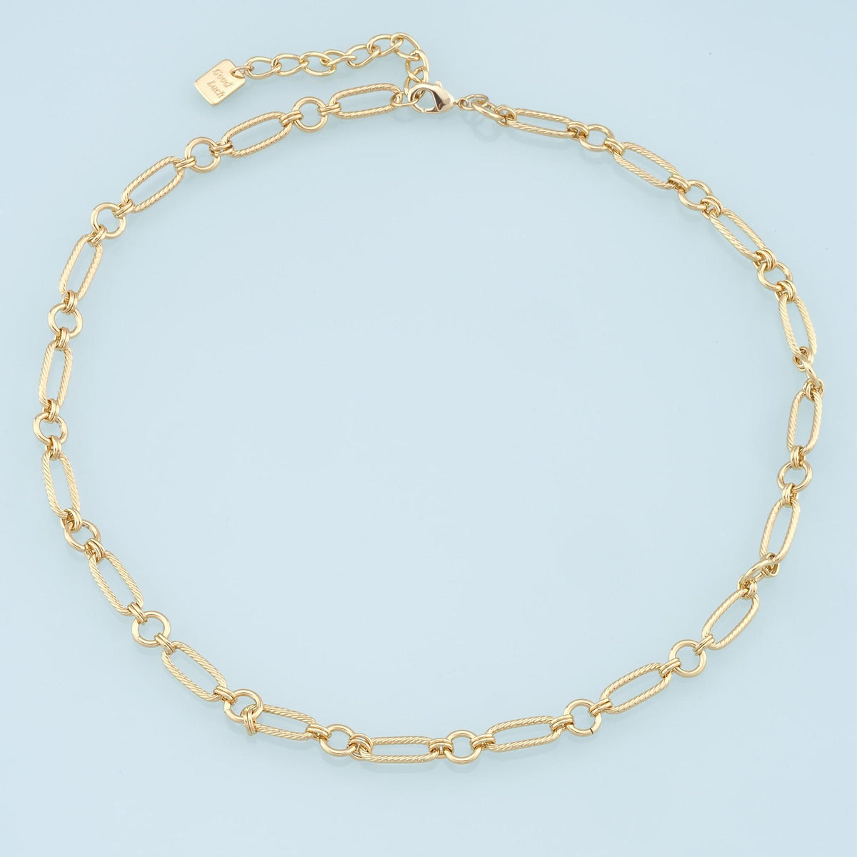 18K Gold Filled Oval Oval Chain 2 in for Jewelry Making