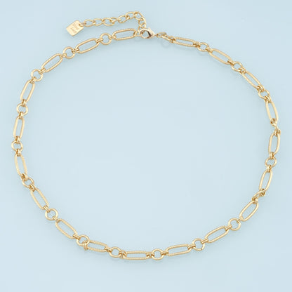 18K Gold Filled Oval Oval Chain 2 in for Jewelry Making