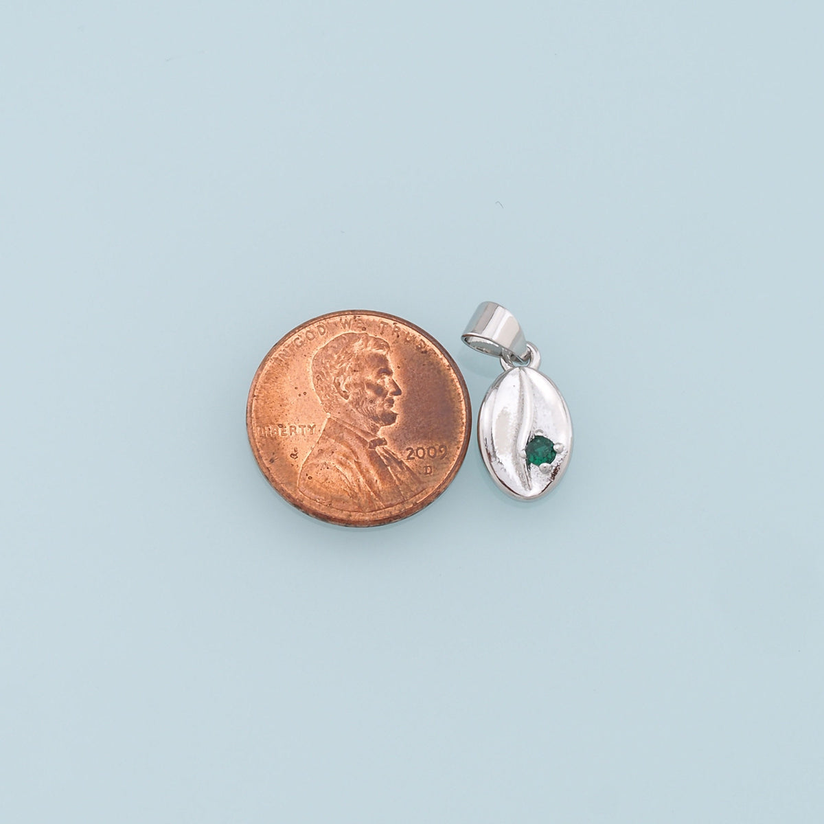 18K Gold Filled Shell Charm Pendant for Jewelry Making