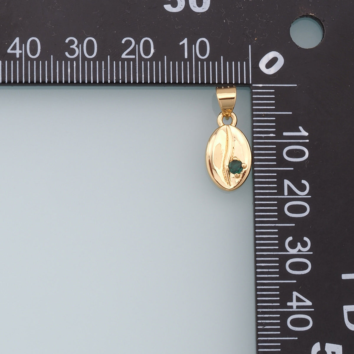 18K Gold Filled Shell Charm Pendant for Jewelry Making