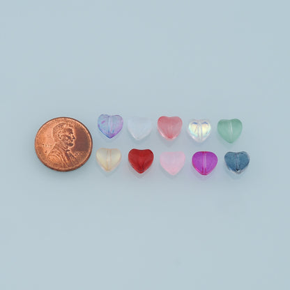 Heart Spacer Beads for Jewelry Making
