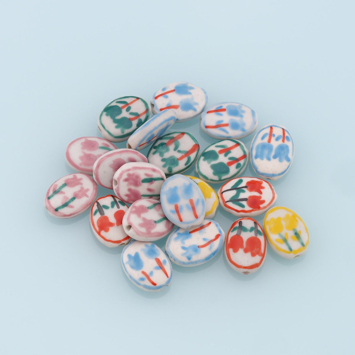 Flower Spacer Beads for Jewelry Making