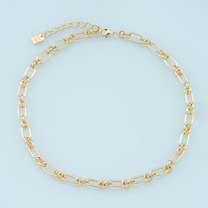 18K Gold Filled Oval Oval Chain 2 in for Jewelry Making