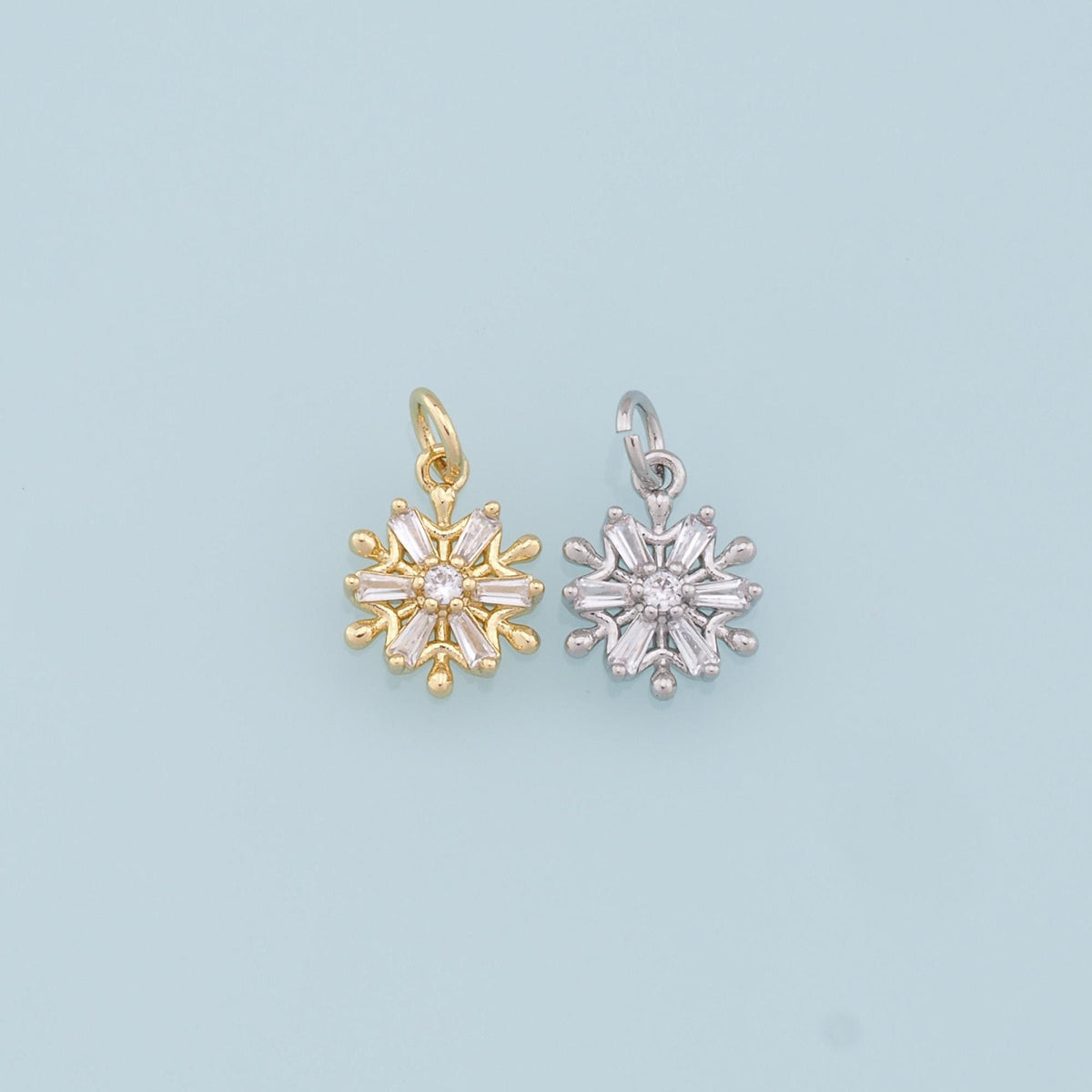 18K Gold Filled Charm Pendant for Jewelry Making