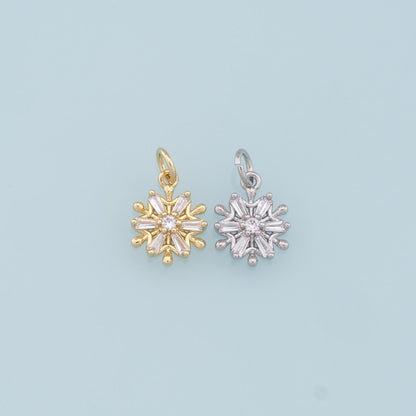18K Gold Filled Charm Pendant for Jewelry Making