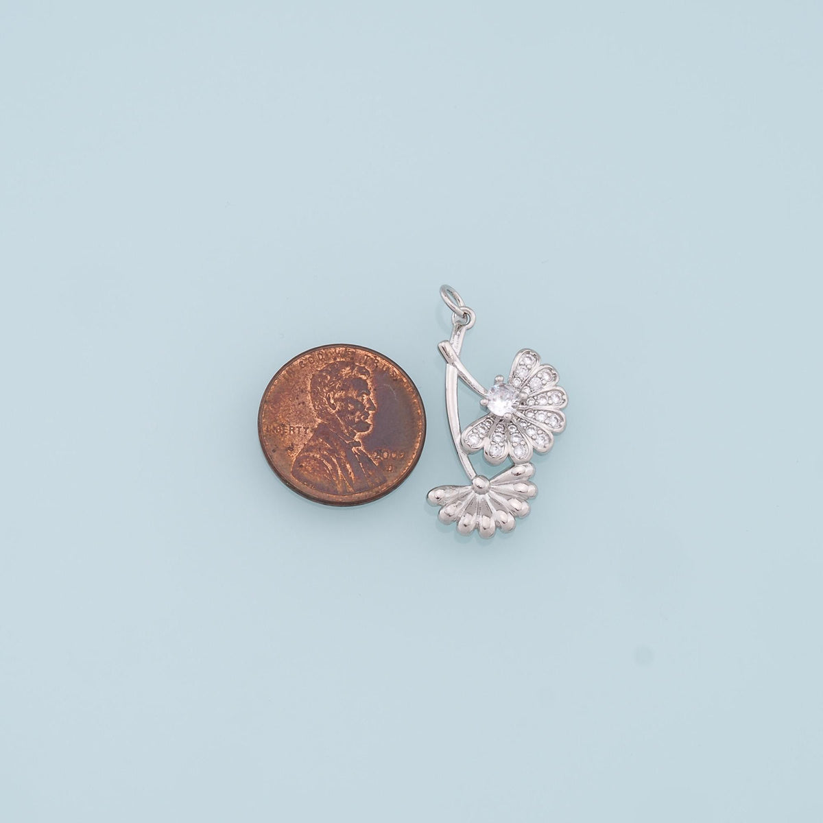 18K Gold Filled Leaf Charm Pendant for Jewelry Making