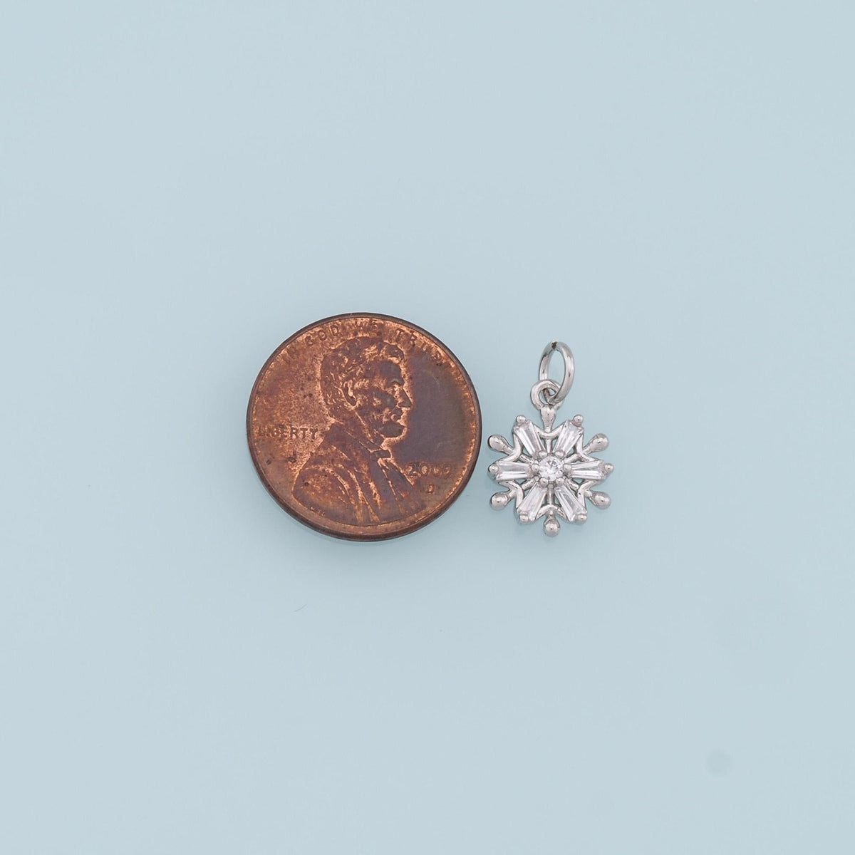 18K Gold Filled Charm Pendant for Jewelry Making