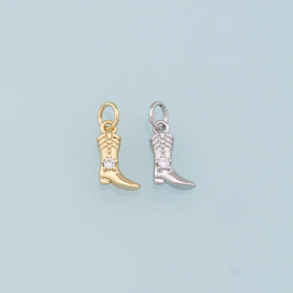 18K Gold Filled Hand Charm Pendant for Jewelry Making