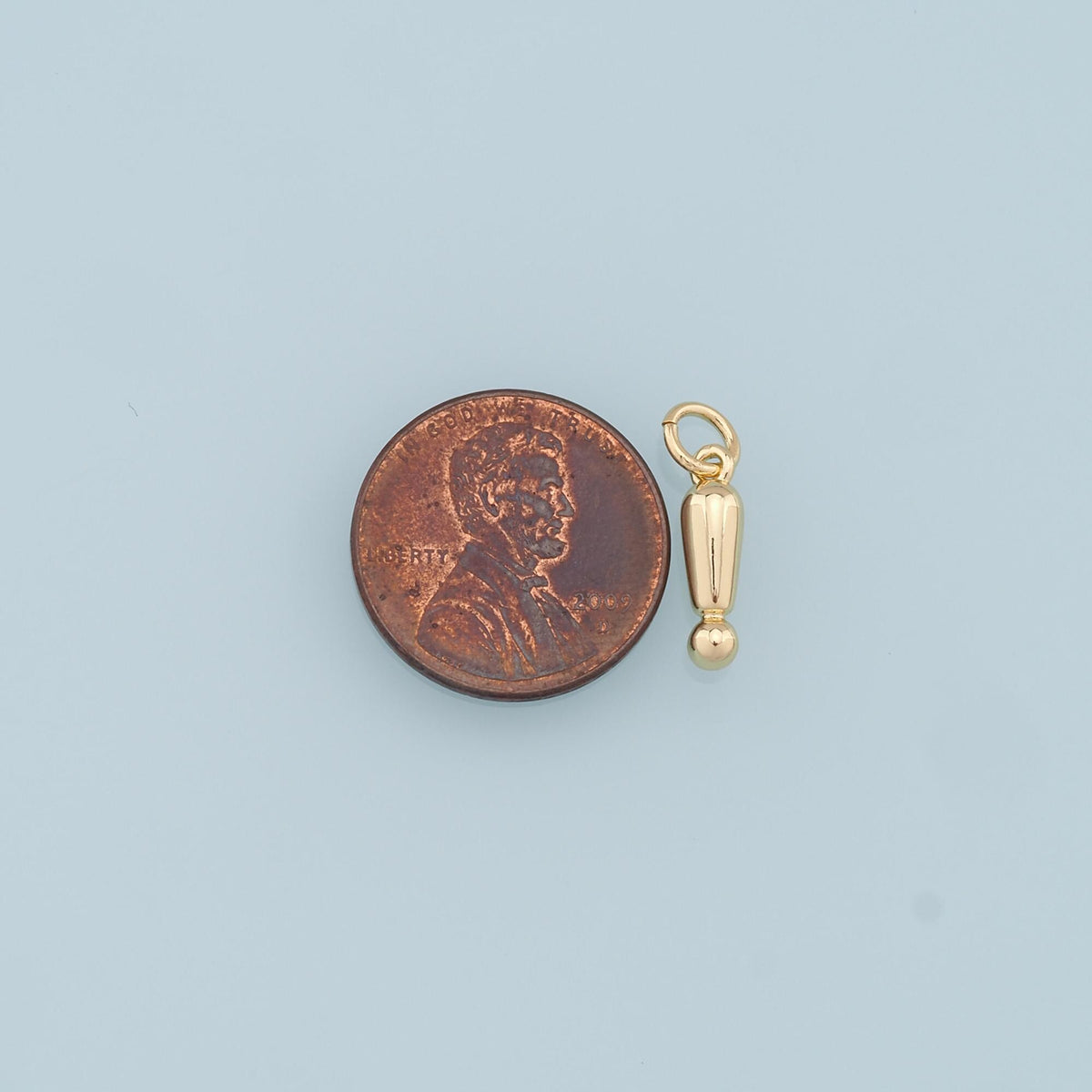 18K Gold Filled Hand Charm Pendant for Jewelry Making