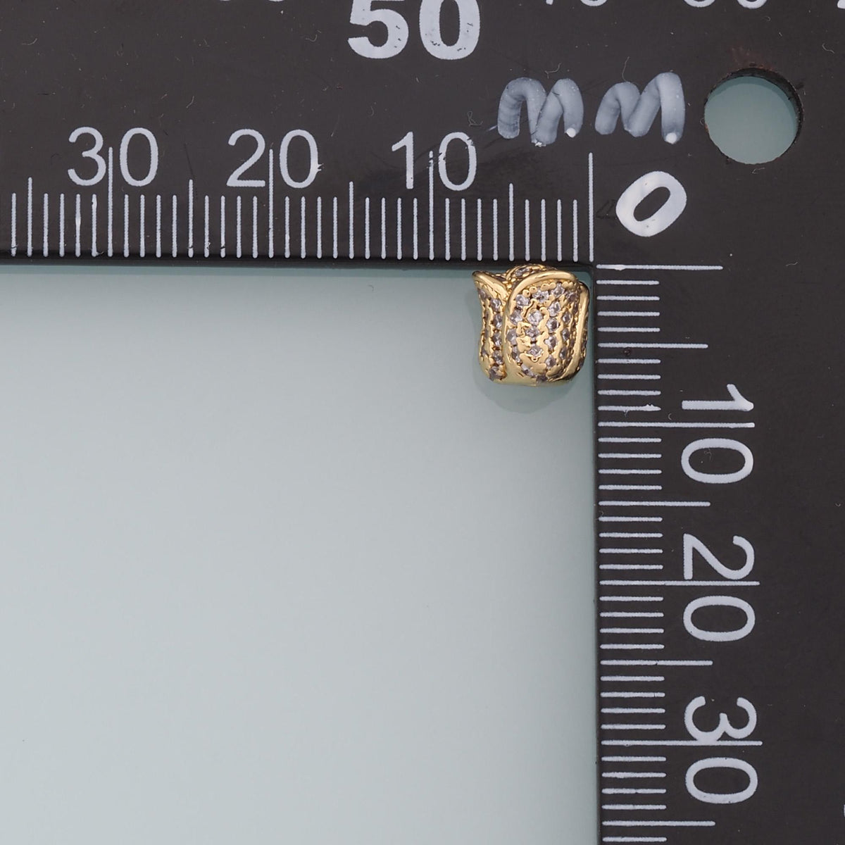 18K Gold Filled Flower Charm Pendant for Jewelry Making