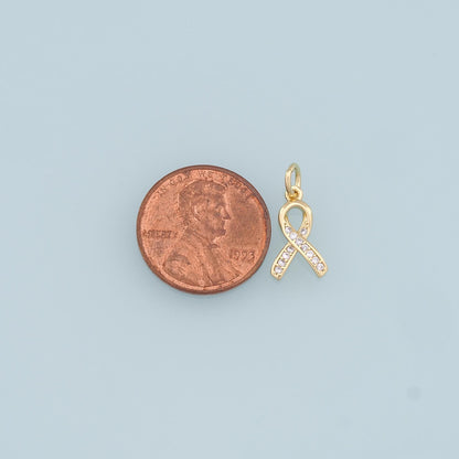 18K Gold Filled Charm Pendant for Jewelry Making