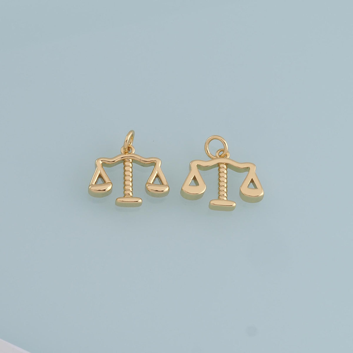 18K Gold Filled Star Charm Pendant for Jewelry Making