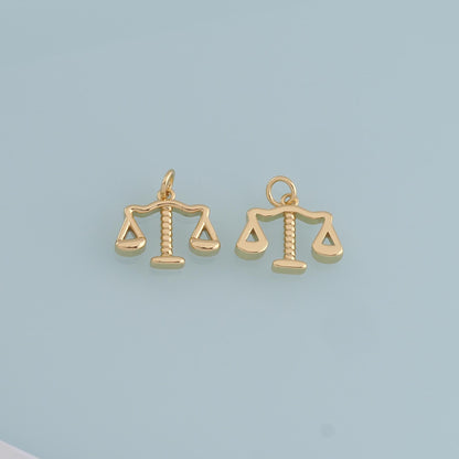 18K Gold Filled Star Charm Pendant for Jewelry Making