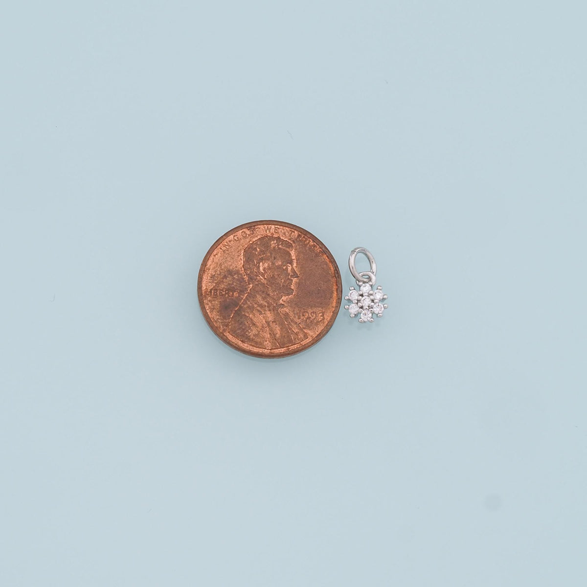 Gold Christmas Charms,18K Gold Filled Christmas snowflake Pendant Charm Bracelet Necklace for DIY Jewelry Making Supply