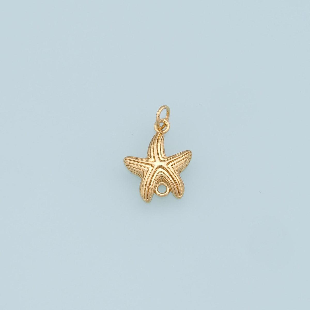 18K Gold Filled Star Charm Pendant for Jewelry Making