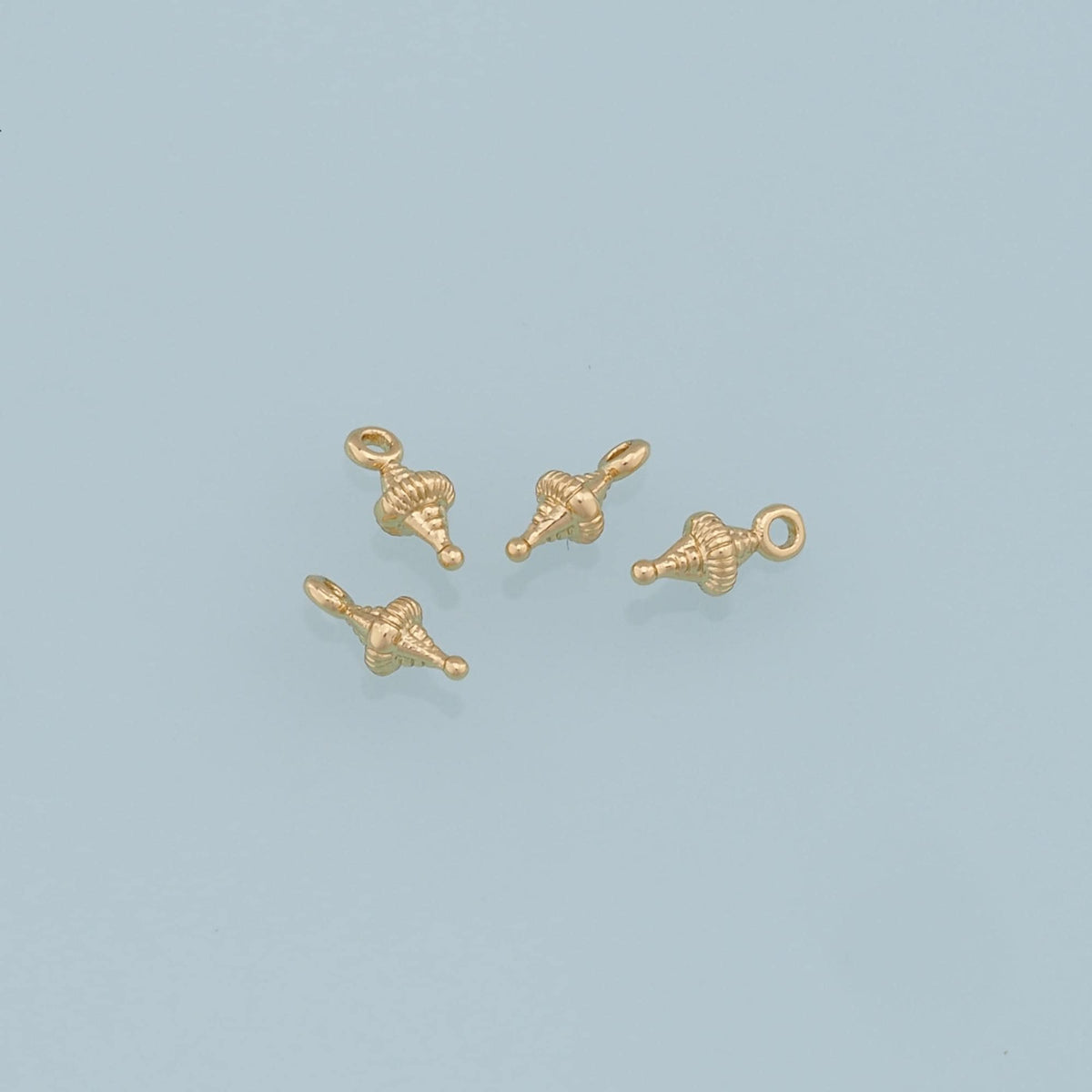 18K Gold Filled Hand Charm Pendant for Jewelry Making