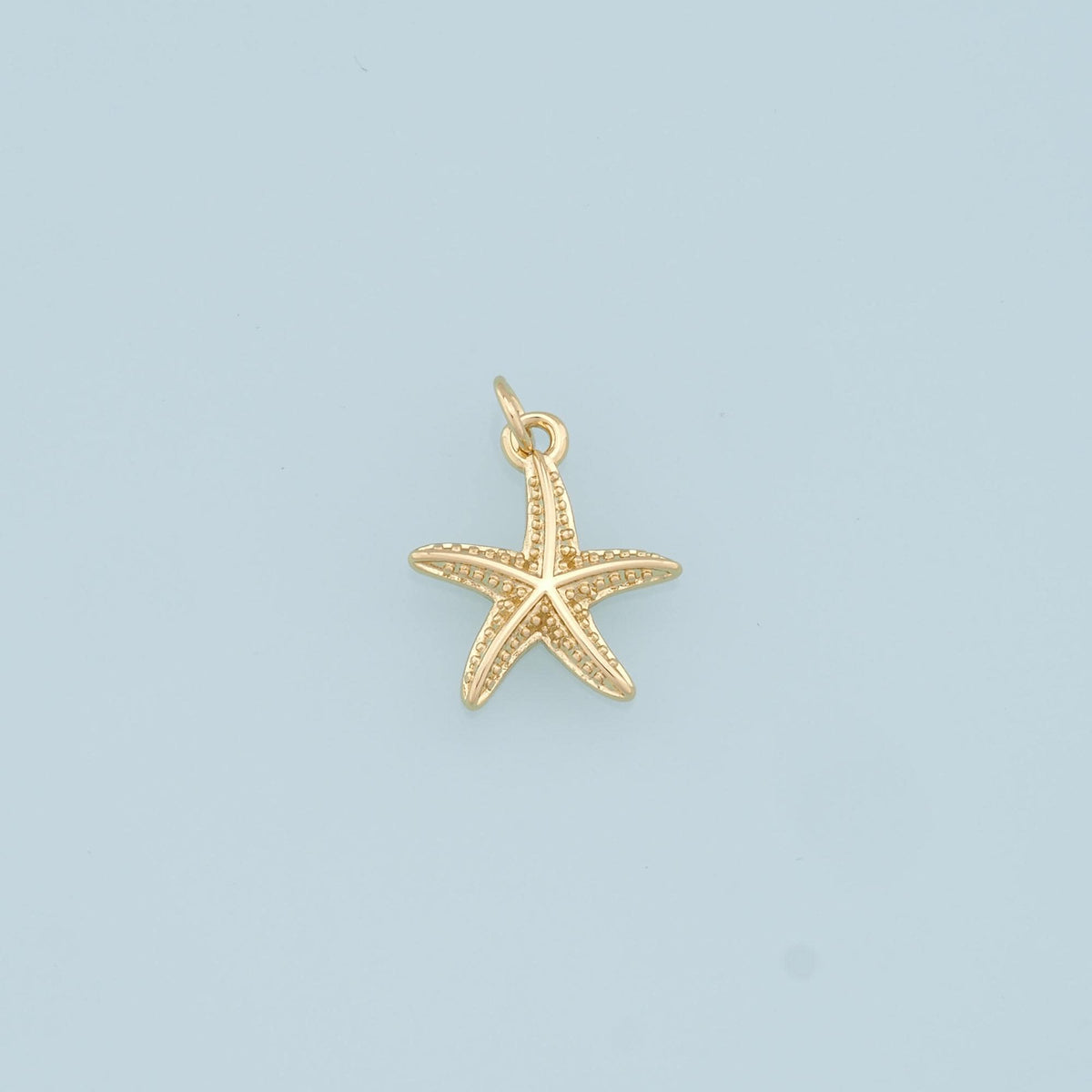 18K Gold Filled Star Charm Pendant for Jewelry Making