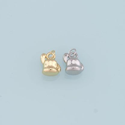 18K Gold Filled Hand Charm Pendant for Jewelry Making