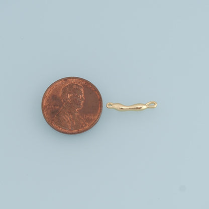 18K Gold Filled Hand Charm Pendant for Jewelry Making
