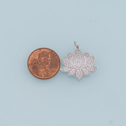 18K Gold Filled Hand Charm Pendant for Jewelry Making