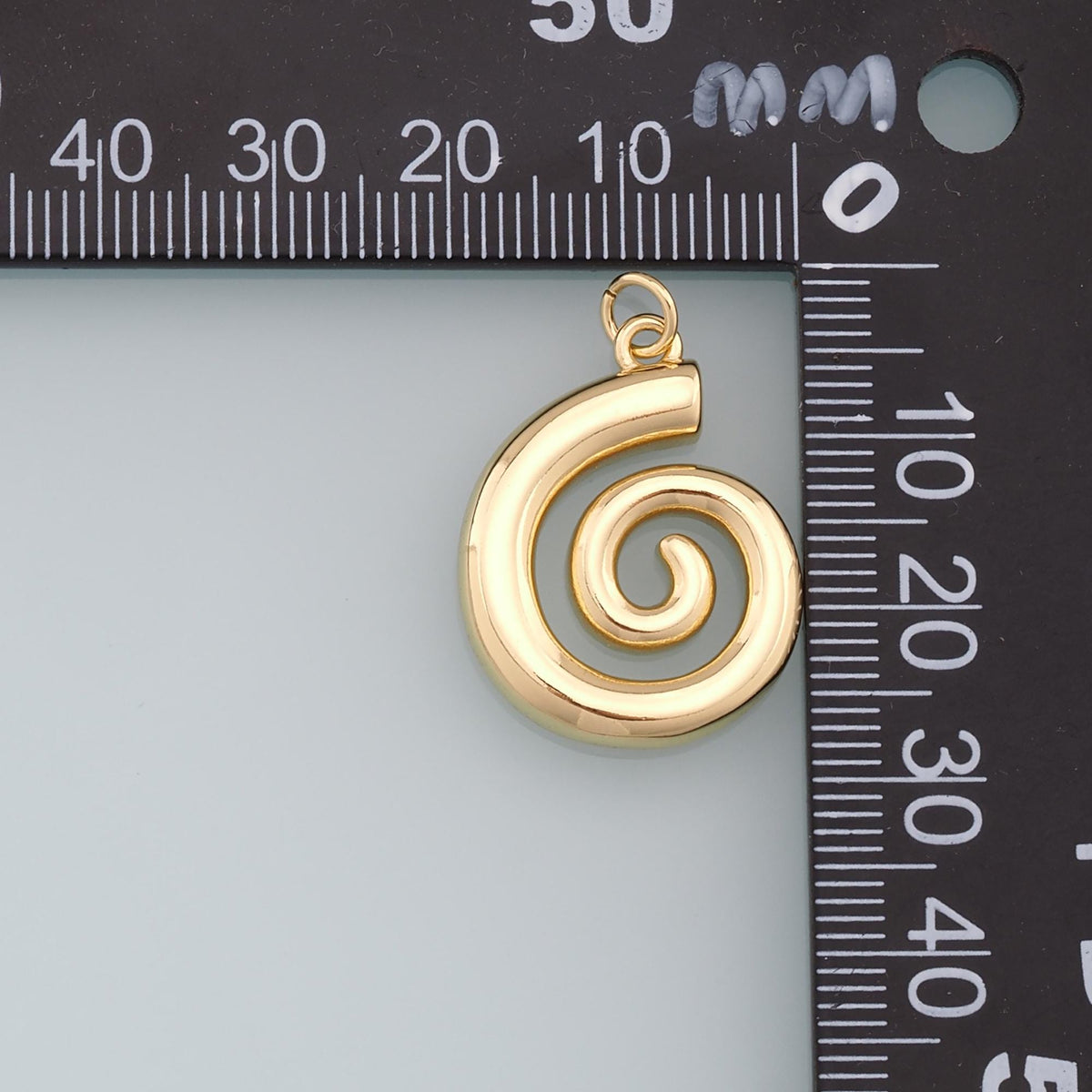 Gold Shell Charms,18K Gold Filled Conch Shell Pendant,Conch Shell Charm Bracelet Necklace for DIY Jewelry Making Supply