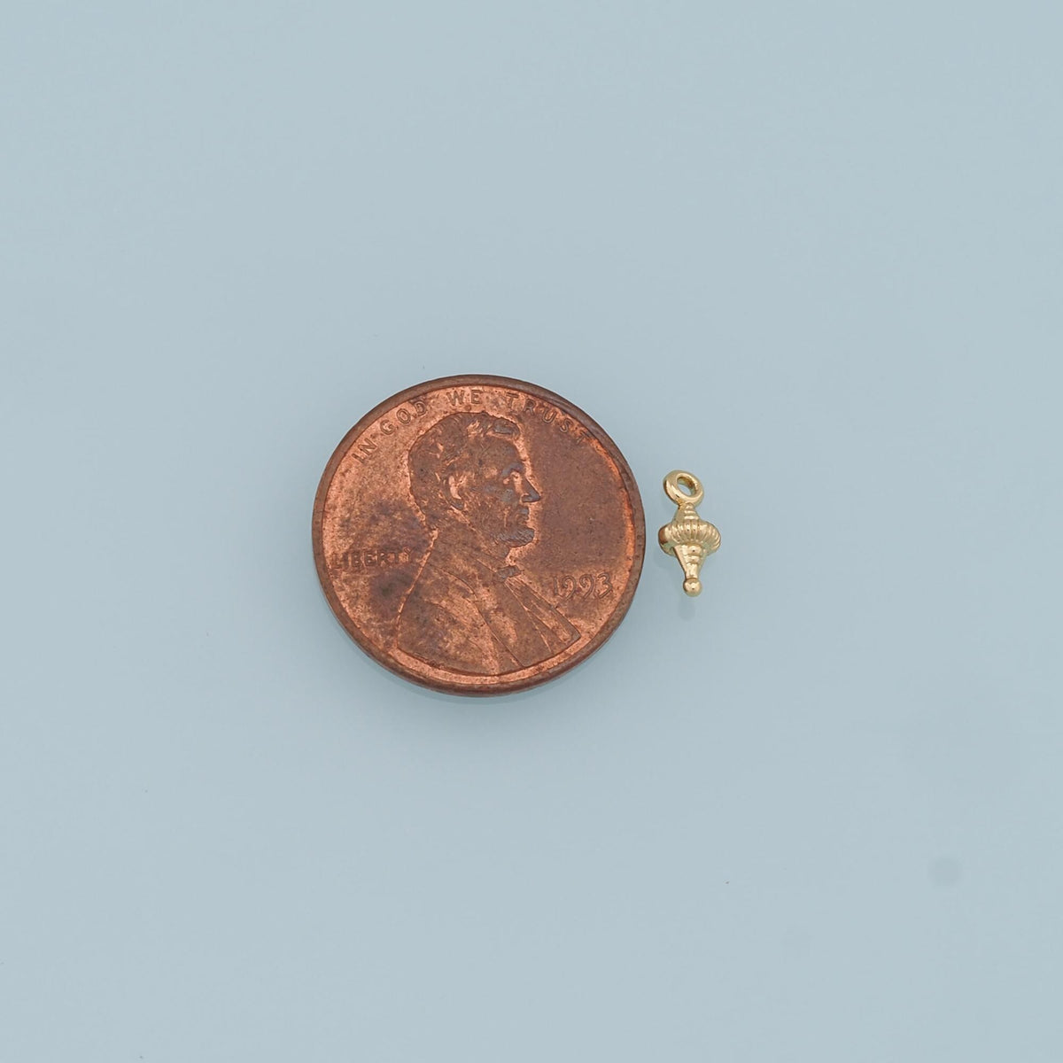 18K Gold Filled Hand Charm Pendant for Jewelry Making