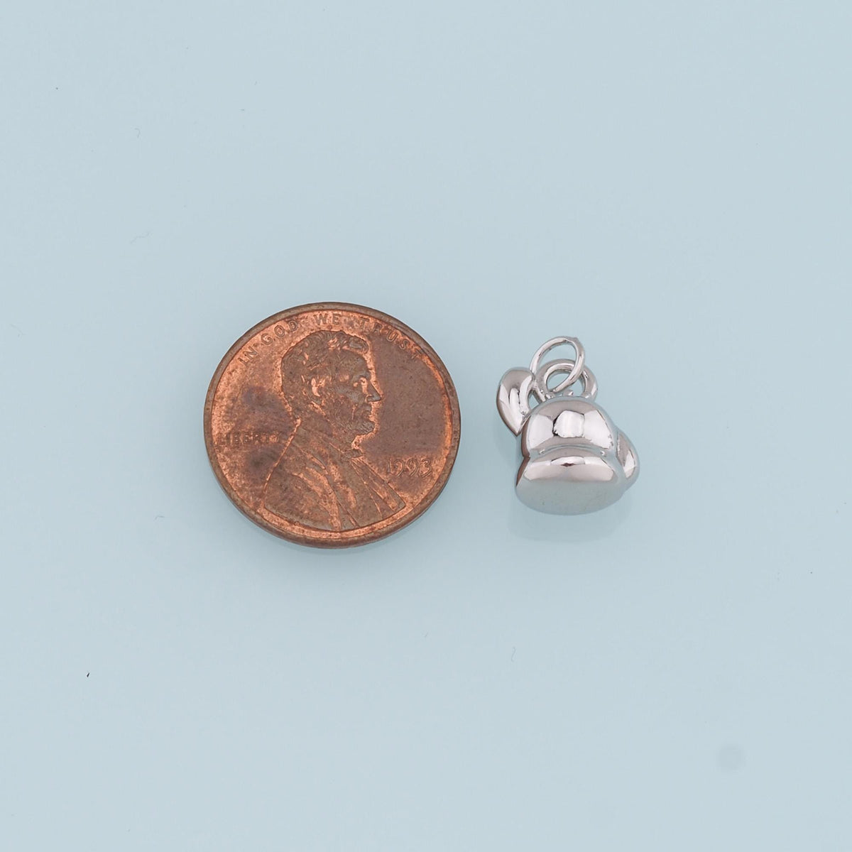 18K Gold Filled Hand Charm Pendant for Jewelry Making