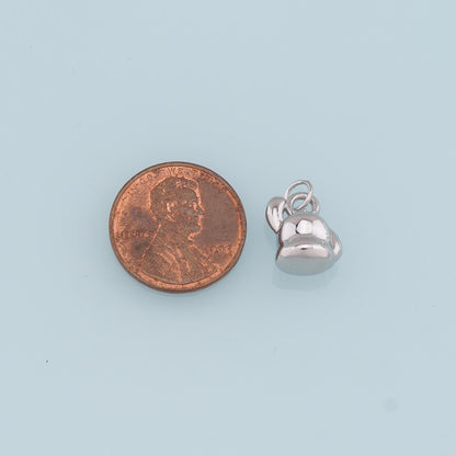 18K Gold Filled Hand Charm Pendant for Jewelry Making