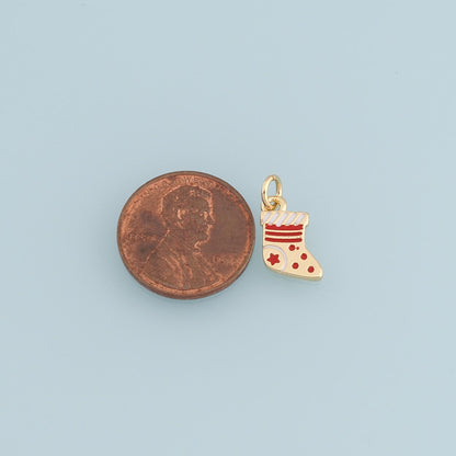 18K Gold Filled Hand Charm Pendant for Jewelry Making