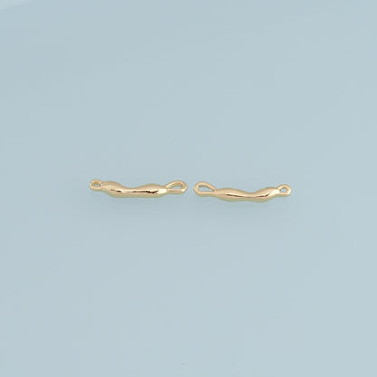 18K Gold Filled Hand Charm Pendant for Jewelry Making