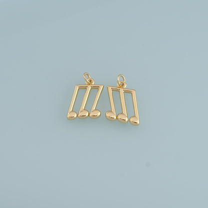 18K Gold Filled Hand Charm Pendant for Jewelry Making
