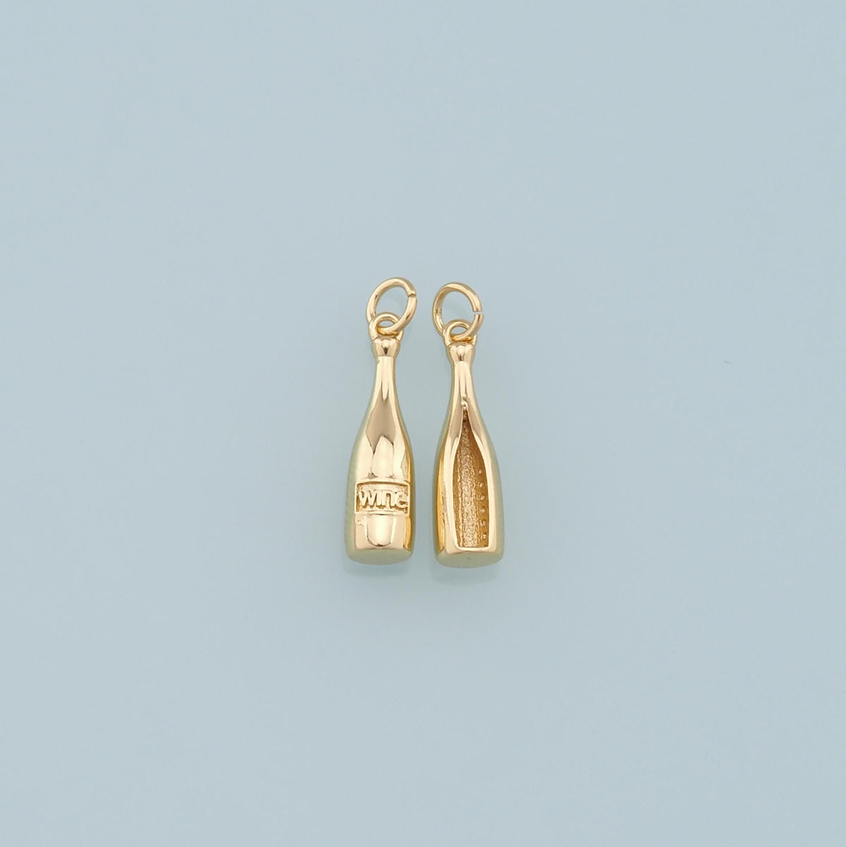 18K Gold Filled Charm Pendant for Jewelry Making