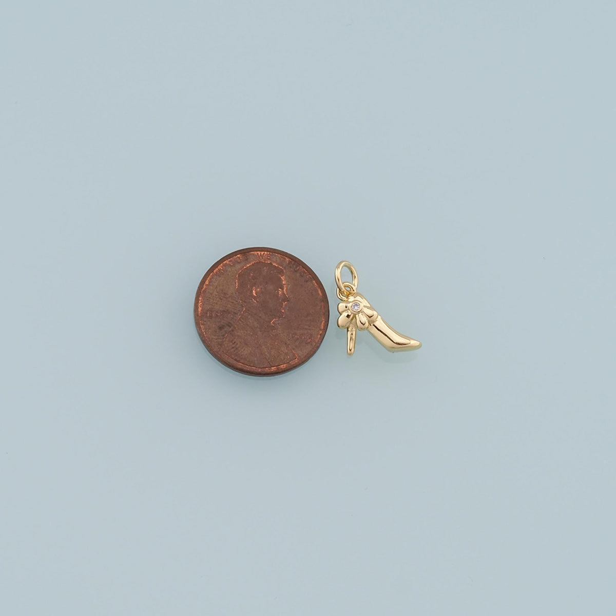 Gold High Heel Charms,18K Gold Filled High Heel Pendant,Stiletto Heels Charm Bracelet Necklace for DIY Jewelry Making Supply
