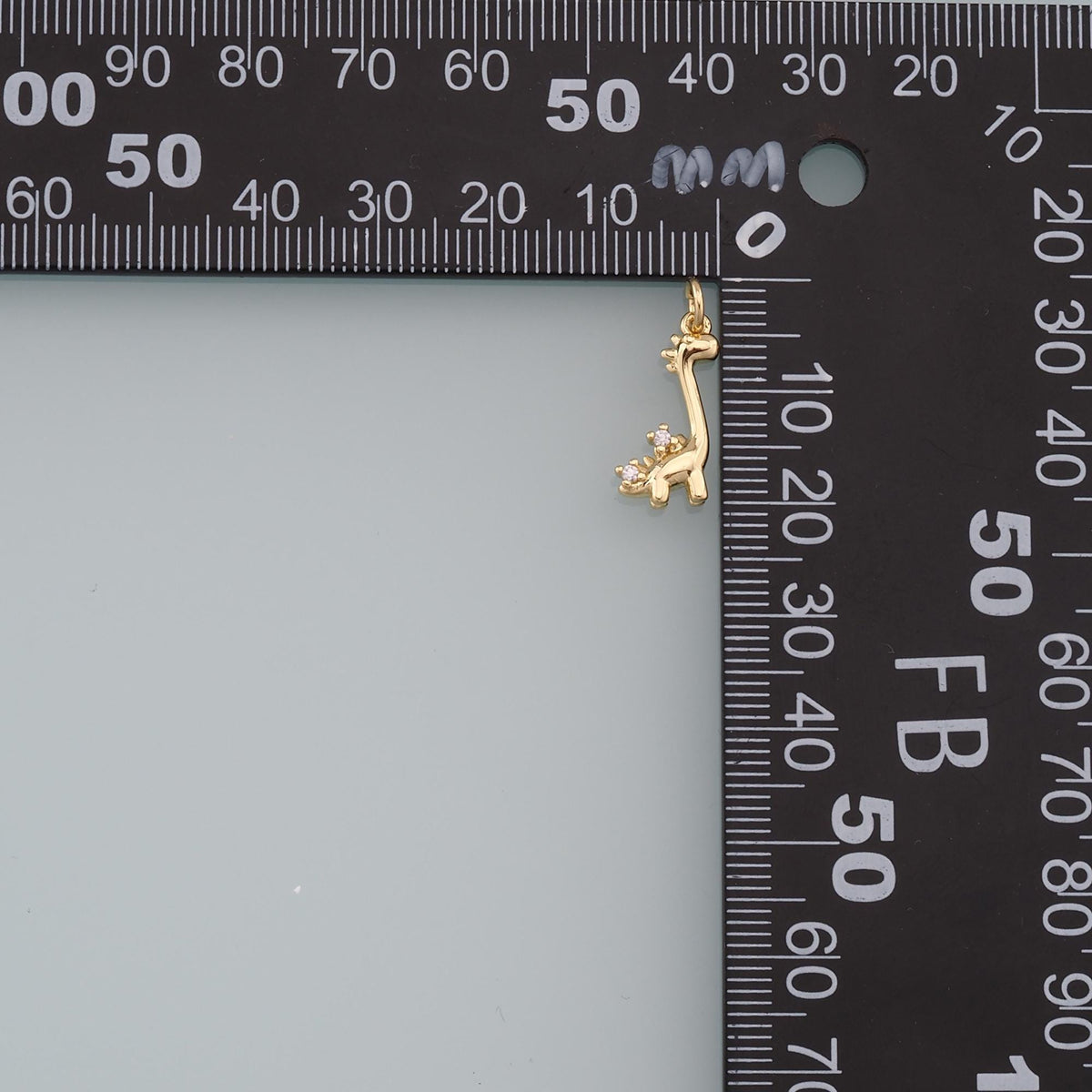 Cute Giraffe Charms,18K Gold Filled Enamel Giraffe Pendant,Kawaii Charm Bracelet Necklace for DIY Jewelry Making Supply