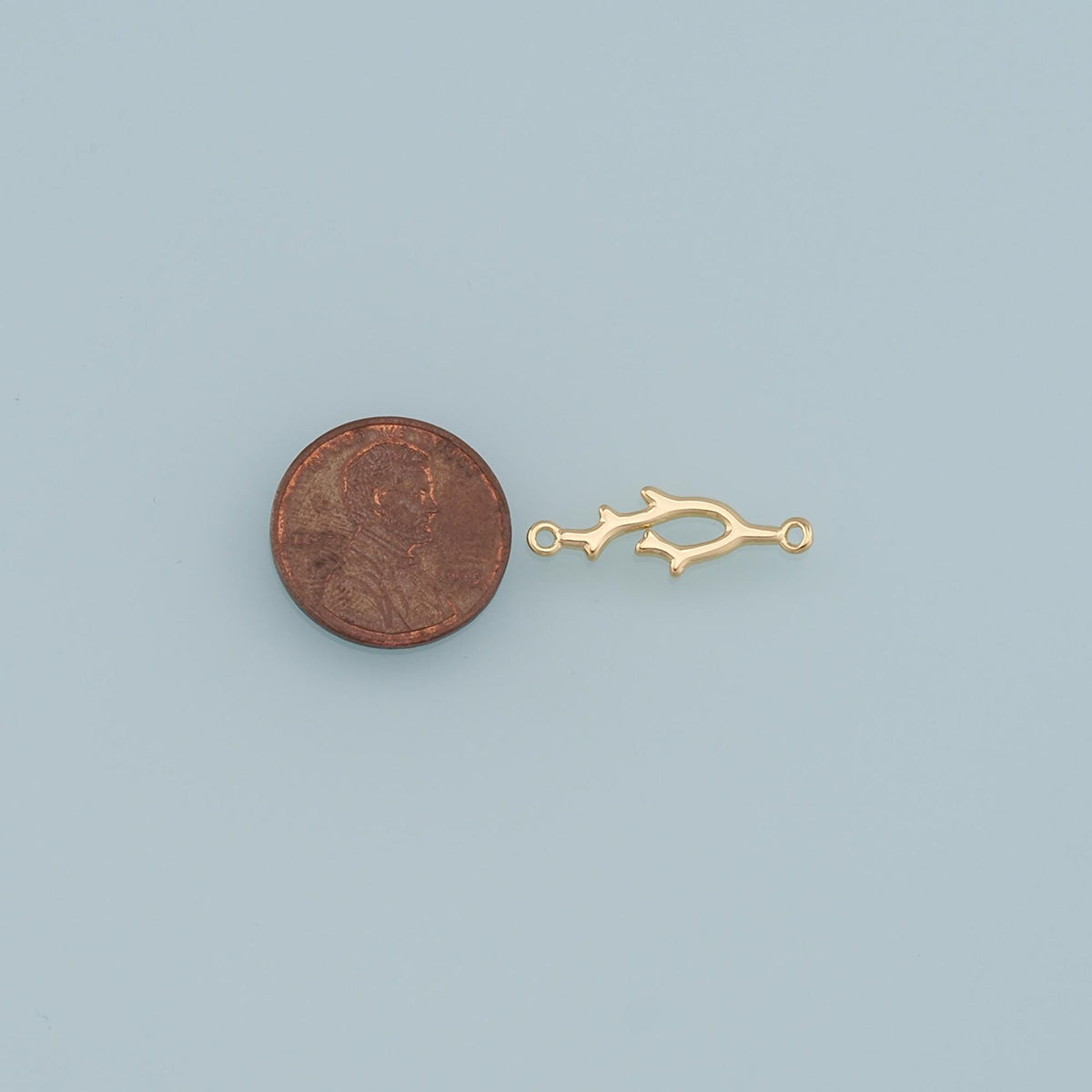 Gold Branches Charms,18K Gold Filled Branches Pendant,Branches Charm Bracelet Necklace for DIY Jewelry Making Supply