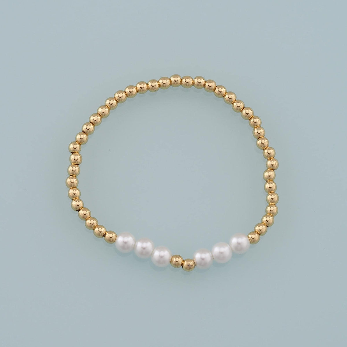 18K Gold Filled Hand Pearl Jewelry Chain for Jewelry Making