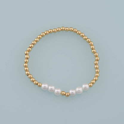 18K Gold Filled Hand Pearl Jewelry Chain for Jewelry Making