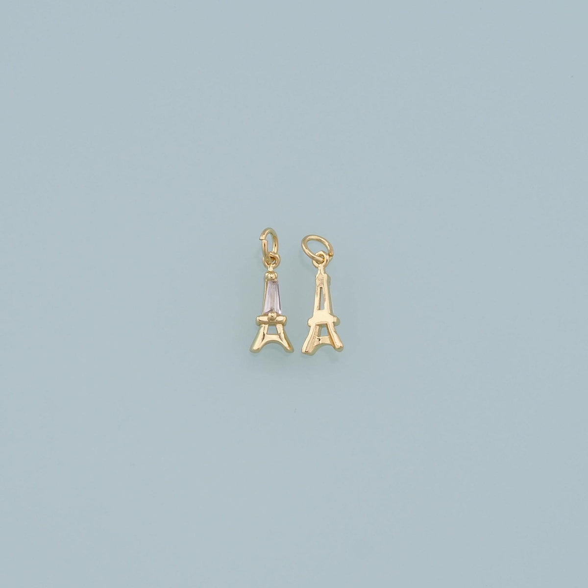 18K Gold Filled Charm Pendant for Jewelry Making