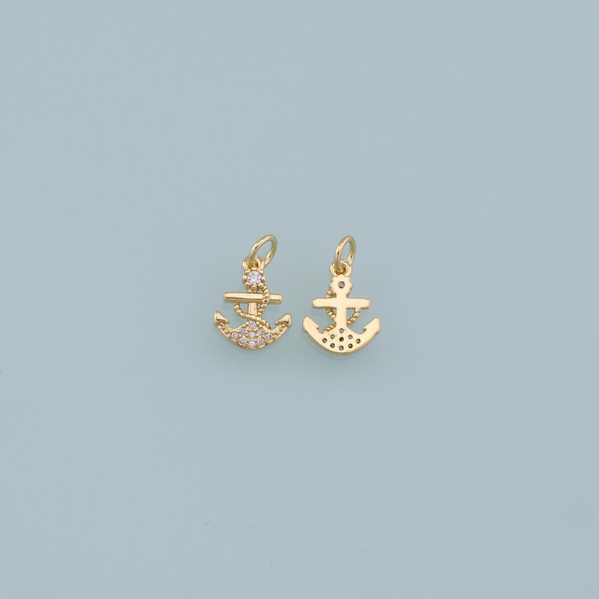 18K Gold Filled Charm Pendant for Jewelry Making