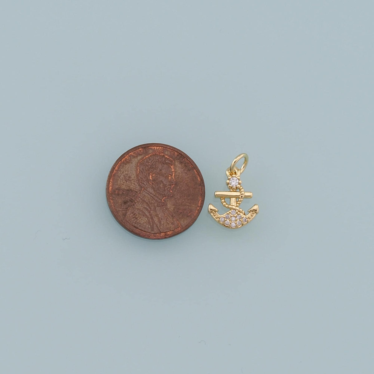 18K Gold Filled Charm Pendant for Jewelry Making