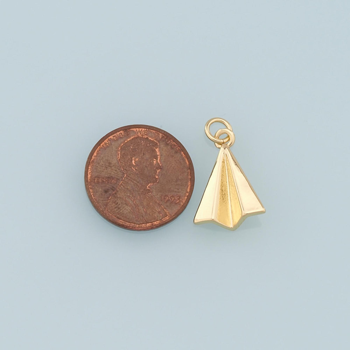 18K Gold Filled Charm Pendant for Jewelry Making