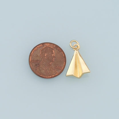 18K Gold Filled Charm Pendant for Jewelry Making