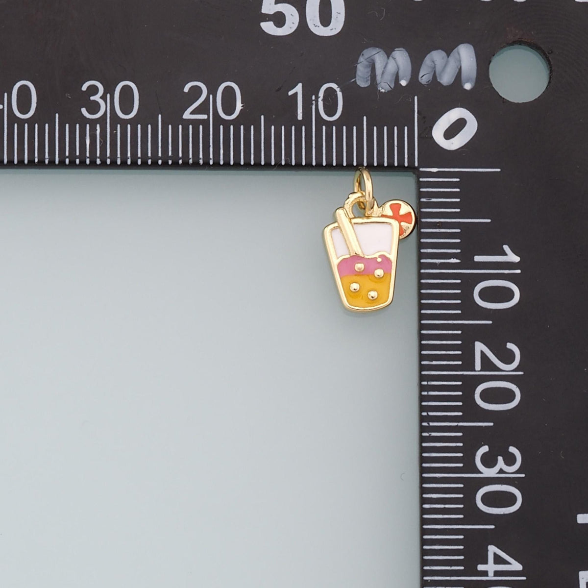 18K Gold Filled Hand CZ Charm Pendant for Jewelry Making