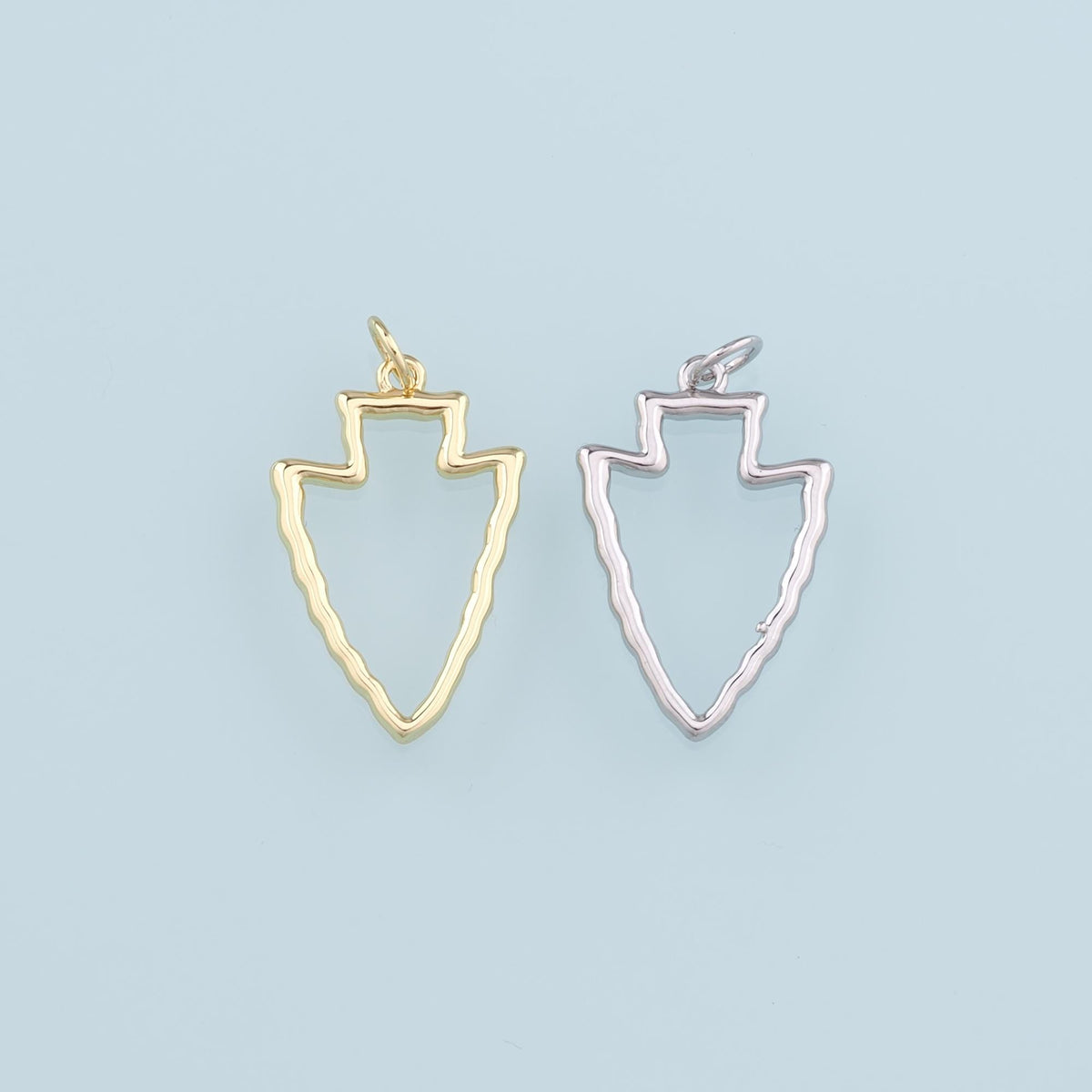 18K Gold Filled Enamel Charm Pendant for Jewelry Making