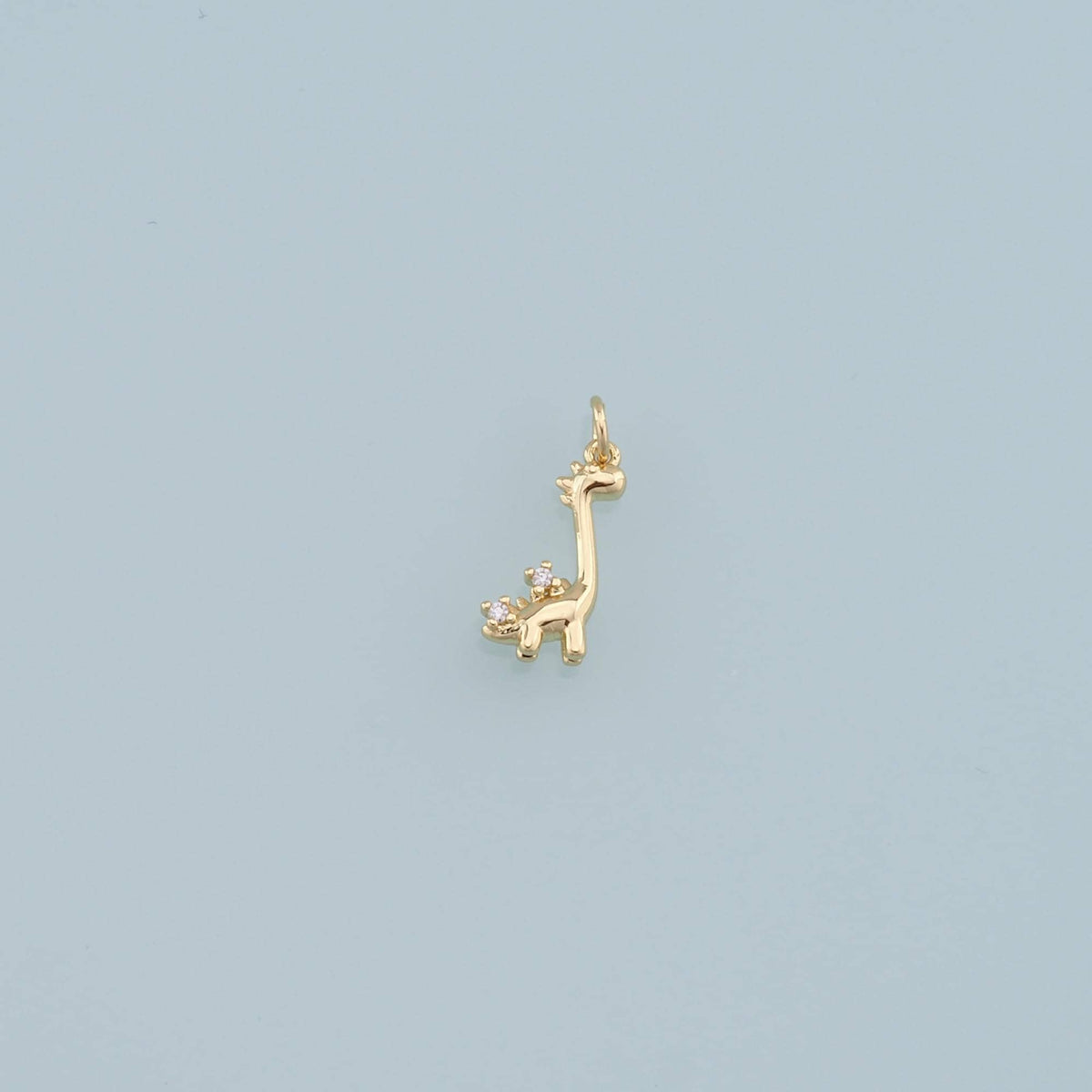 18K Gold Filled Enamel Charm Pendant for Jewelry Making