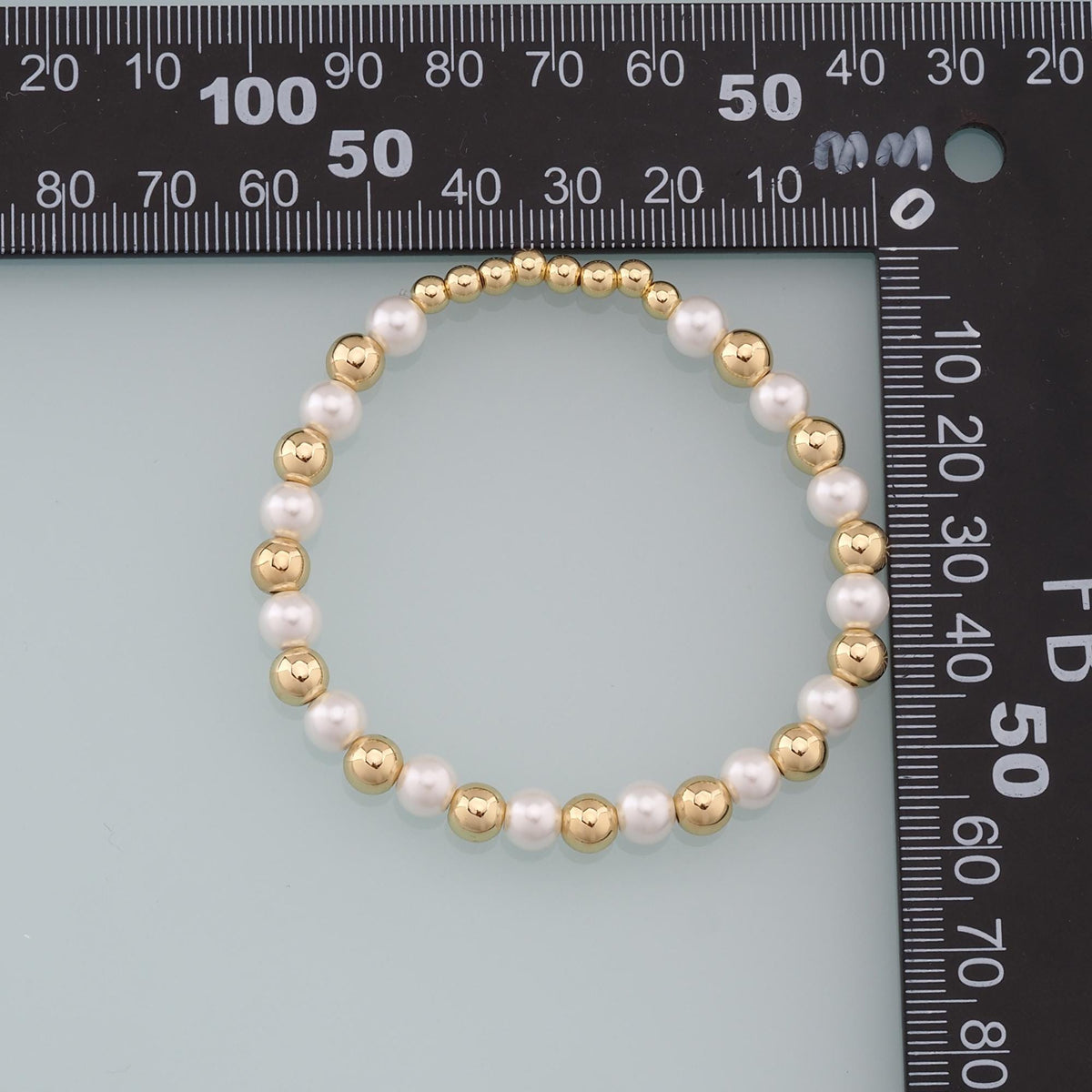 18K Gold Filled Pearl Jewelry Beads 2 cm for Jewelry Making